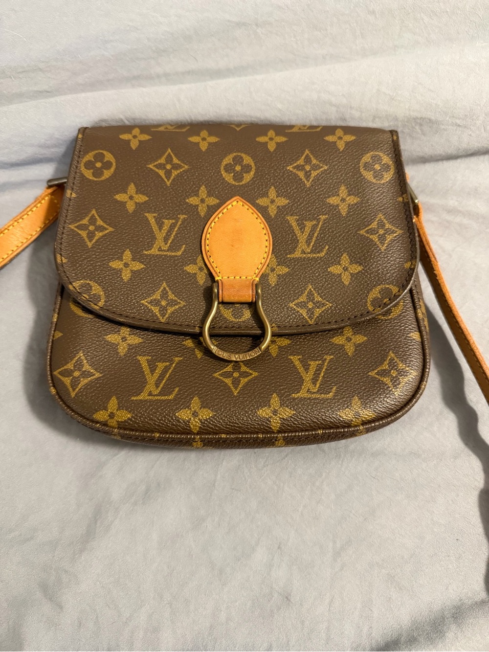 Vintage Louis Vuitton St Cloud Monogram Crossbody Bag